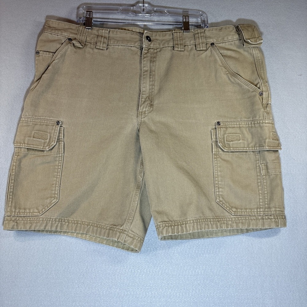 Duluth Trading Shorts Mens 36 Relax Canvas Flex Stretch Outdoors Work Wear 3237
